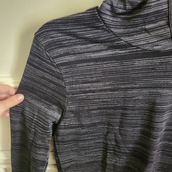 Fabletics Megan Lurex Space Dyed Athletic Long Sleeve Hoodie - Picture 4 of 6